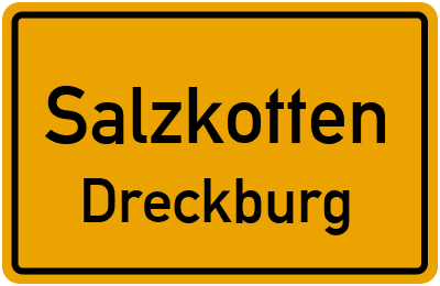 Straßenverzeichnis Salzkotten Dreckburg
