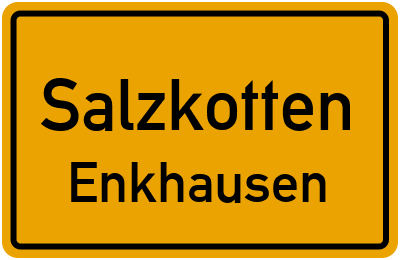 Straßenverzeichnis Salzkotten Enkhausen