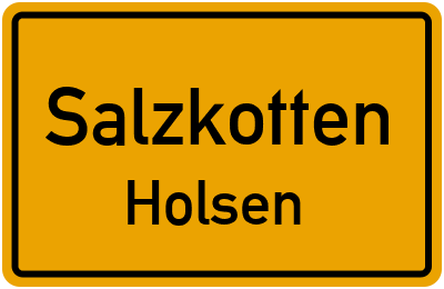 Straßenverzeichnis Salzkotten Holsen