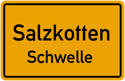 Straßenverzeichnis Salzkotten Schwelle