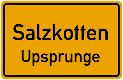 Straßenverzeichnis Salzkotten Upsprunge