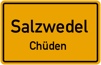 Straßenverzeichnis Salzwedel Chüden
