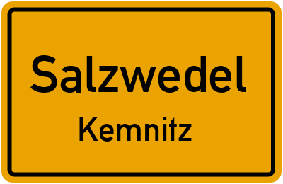 Straßenverzeichnis Salzwedel Kemnitz