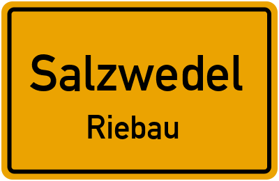 Straßenverzeichnis Salzwedel Riebau