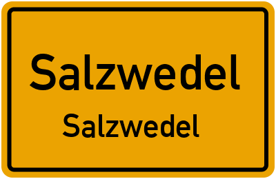 Straßenverzeichnis Salzwedel Salzwedel