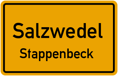 Straßenverzeichnis Salzwedel Stappenbeck
