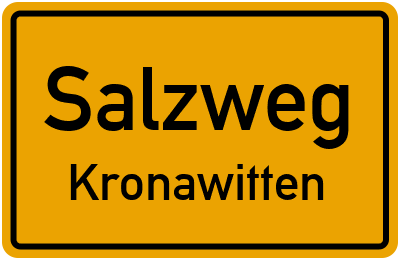 Straßenverzeichnis Salzweg Kronawitten
