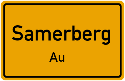 Straßenverzeichnis Samerberg Au