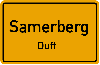 Straßenverzeichnis Samerberg Duft