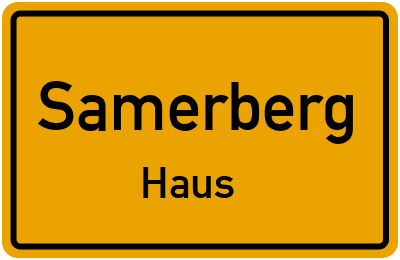Straßenverzeichnis Samerberg Haus