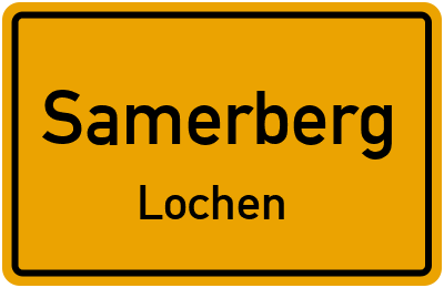Straßenverzeichnis Samerberg Lochen