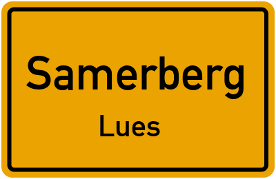 Straßenverzeichnis Samerberg Lues