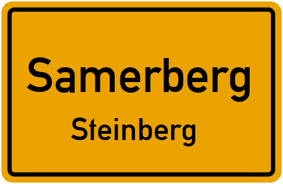 Straßenverzeichnis Samerberg Steinberg