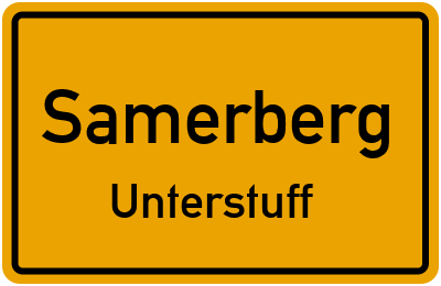 Straßenverzeichnis Samerberg Unterstuff