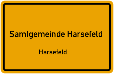Straßenverzeichnis Samtgemeinde Harsefeld Harsefeld
