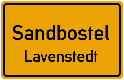 Straßenverzeichnis Sandbostel Lavenstedt