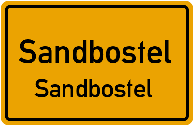 Straßenverzeichnis Sandbostel Sandbostel
