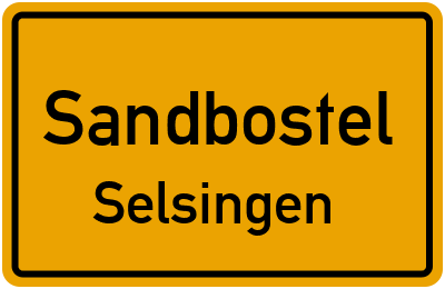 Straßenverzeichnis Sandbostel Selsingen
