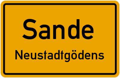 Straßenverzeichnis Sande Neustadtgödens
