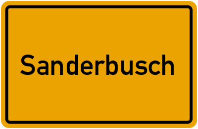 Sanderbusch in Niedersachsen