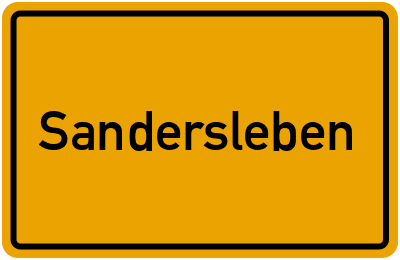Sandersleben in Sachsen-Anhalt erkunden
