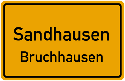 Straßenverzeichnis Sandhausen Bruchhausen