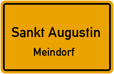 Straßenverzeichnis Sankt Augustin Meindorf