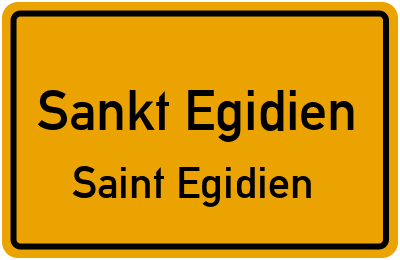 Straßenverzeichnis Sankt Egidien Saint Egidien