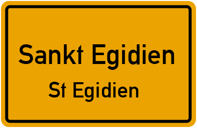 Straßenverzeichnis Sankt Egidien St.Egidien