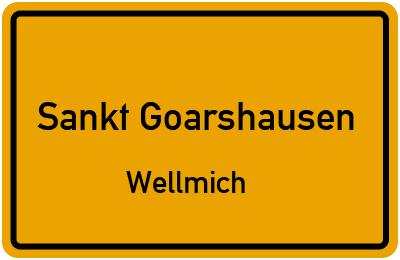 Straßenverzeichnis Sankt Goarshausen Wellmich