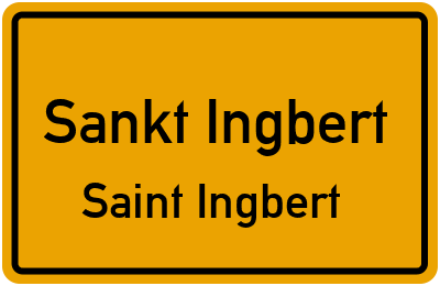 Straßenverzeichnis Sankt Ingbert Saint Ingbert