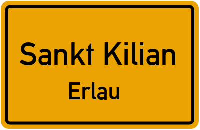 Straßenverzeichnis Sankt Kilian Erlau