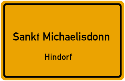 Straßenverzeichnis Sankt Michaelisdonn Hindorf