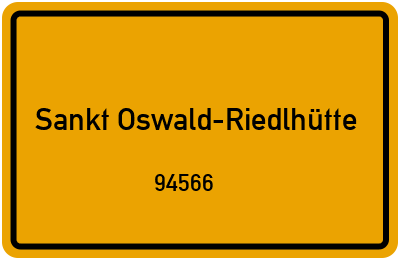 94566 Sankt Oswald-Riedlhütte