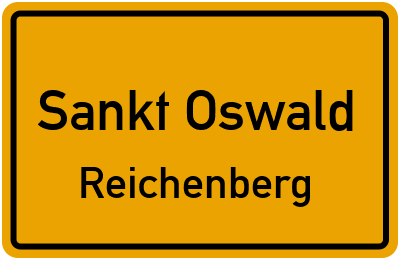 Straßenverzeichnis Sankt Oswald Reichenberg