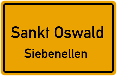 Straßenverzeichnis Sankt Oswald Siebenellen