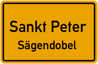 Straßenverzeichnis Sankt Peter Sägendobel
