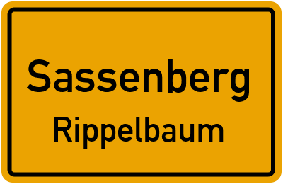 Straßenverzeichnis Sassenberg Rippelbaum