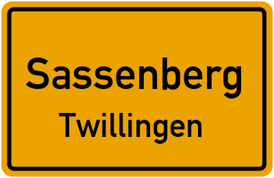 Straßenverzeichnis Sassenberg Twillingen