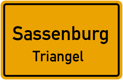 Straßenverzeichnis Sassenburg Triangel