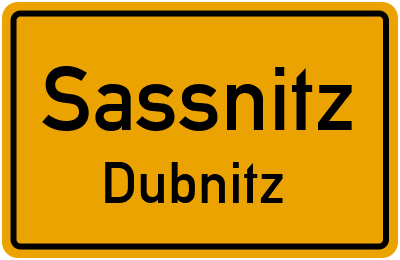 Straßenverzeichnis Sassnitz Dubnitz