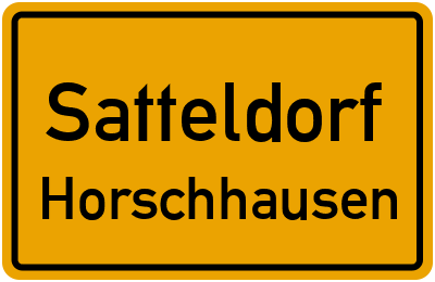 Straßenverzeichnis Satteldorf Horschhausen