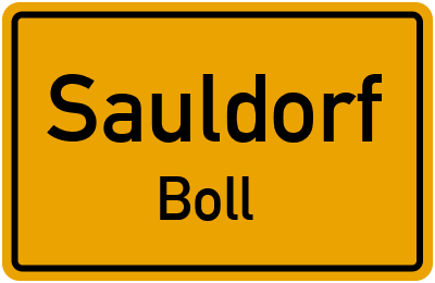 Straßenverzeichnis Sauldorf Boll