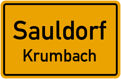 Straßenverzeichnis Sauldorf Krumbach