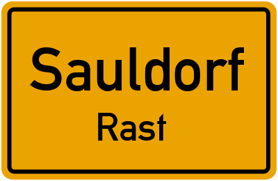 Straßenverzeichnis Sauldorf Rast