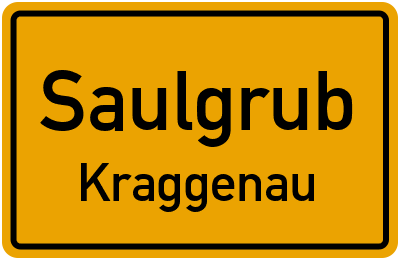 Straßenverzeichnis Saulgrub Kraggenau