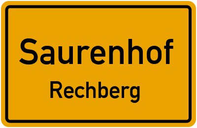 Straßenverzeichnis Saurenhof Rechberg