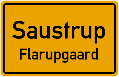 Straßenverzeichnis Saustrup Flarupgaard
