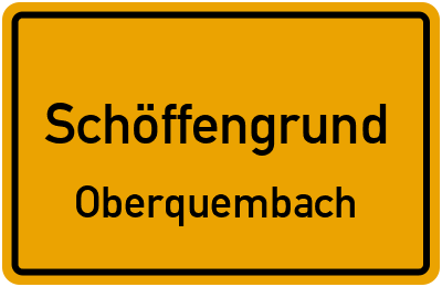 Straßenverzeichnis Schöffengrund Oberquembach