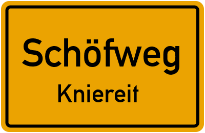 Straßenverzeichnis Schöfweg Kniereit